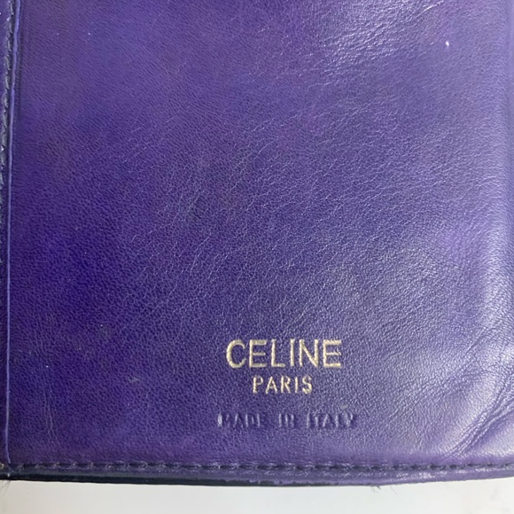 Authentic Vintage CELINE Paris wallet - Picture 3 of 13